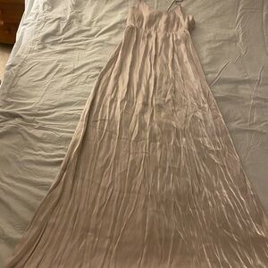 Elegant Cream Maxi Dress
